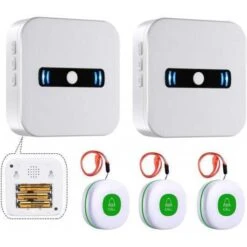 DAYTECH Caregiver Pager: Peace Of Mind For Caregivers & Loved Ones -Electronics Store daytech always in care 1 5