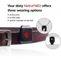 DistyNotruf NEO: Advanced Mobile SOS Button For Immediate Help -Electronics Store distynotruf neo the sos device for dependent people 1 5