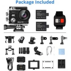 Capture Every Moment With Dragon Touch 4K Underwater Action Camera 15 Capture Every Moment With Dragon Touch 4K Underwater Action Camera -Electronics Store dragon touch vision 3 capture every adventure in 4k waterproof action camera with wide angle view bonus accessories 6