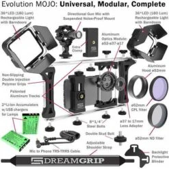 DREAMGRIP Evolution MOJO: Ultimate Video Rig Kit For Content Creators -Electronics Store dreamgrip evolution mojo a universal video rig 7