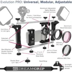 DREAMGRIP Evolution Pro Rig - Universal Camera Support For Smartphones, DSLRs, And Action Cameras -Electronics Store dreamgrip evolution pro rig universal camera support for smartphones dslrs and action cameras 4