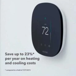 Ecobee3 Lite: The Smart, Energy-Saving Thermostat - Control With Siri, Alexa & Google