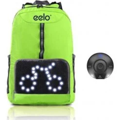 Eelo Cyglo: LED Cycling Backpack For Ultimate Visibility & Safety -Electronics Store eelo cyglo the led indicator bag for cyclists 1 7