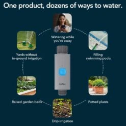 Effortless Lawn & Garden Care With Rachio Smart Hose Timer | WiFi Control, Smart Scheduling, Alexa Compatible, Easy Setup -Electronics Store effortless lawn garden care with rachio smart hose timer wifi control smart scheduling alexa compatible easy setup 2