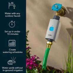 Effortless Lawn & Garden Care With Rachio Smart Hose Timer | WiFi Control, Smart Scheduling, Alexa Compatible, Easy Setup -Electronics Store effortless lawn garden care with rachio smart hose timer wifi control smart scheduling alexa compatible easy setup 6