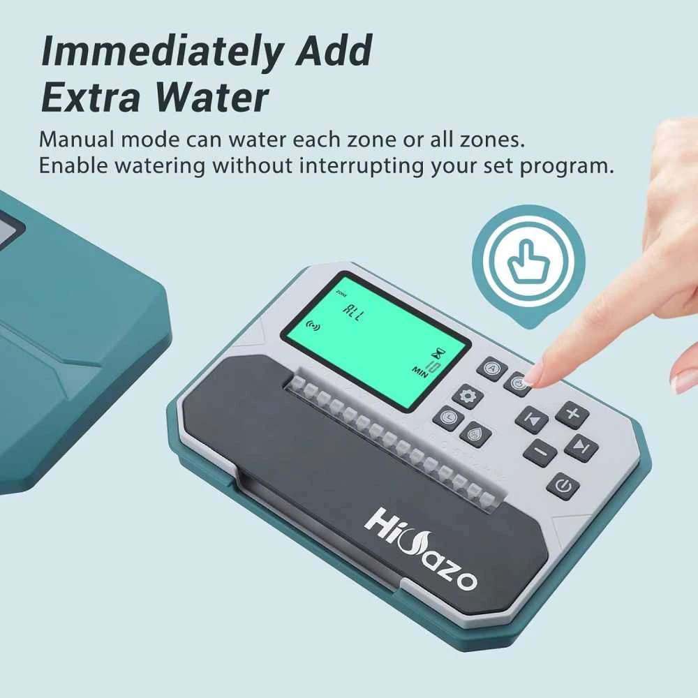 Effortless Smart Indoor Sprinkler Control: 8-Zone WiFi Controller With Free App And Rain Sensor Compatibility 2 Effortless Smart Indoor Sprinkler Control: 8-Zone WiFi Controller With Free App And Rain Sensor Compatibility - Image 2