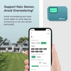 Effortless Smart Indoor Sprinkler Control: 8-Zone WiFi Controller With Free App And Rain Sensor Compatibility 11 Effortless Smart Indoor Sprinkler Control: 8-Zone WiFi Controller With Free App And Rain Sensor Compatibility -Electronics Store effortless smart indoor sprinkler control 8 zone wifi controller with free app and rain sensor compatibility 5