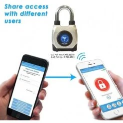 EGeeTouch Outdoor Smart Padlock - Weatherproof Bluetooth Security Lock -Electronics Store egeetouch 4th gen the connected padlock 3