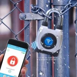 EGeeTouch Outdoor Smart Padlock - Weatherproof Bluetooth Security Lock -Electronics Store egeetouch 4th gen the connected padlock 7