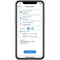 EllieGrid Smart Pill Organizer: Simplify Medication With Alarms And App Notifications -Electronics Store elliegrid smart pill box 1 3