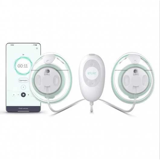 Elvie Stride Plus Hospital-Grade Breast Pump - Portable, App-Controlled, Ultra-Quiet With 20 Settings 1 Elvie Stride Plus Hospital-Grade Breast Pump - Portable, App-Controlled, Ultra-Quiet With 20 Settings