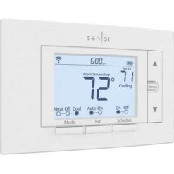 Emerson Sensi: Smart Home's Best Friend! Energy-Efficient Wi-Fi Thermostat With Alexa Integration -Electronics Store emerson sensi smart home s best friend energy efficient wi fi thermostat with alexa integration 5