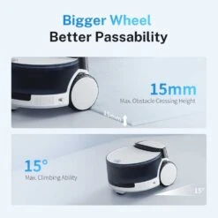 Enabot EBO ROLA PetPal 2.5K Camera Movable WiFi Cam, Night Vision, 2 Way Audio