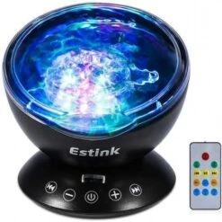 Transform Any Room With Relaxing Ocean Waves And Music - Perfect For Kids And Adults -Electronics Store estink ocean wave projector the baby night light projector 3