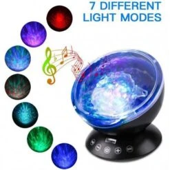 Transform Any Room With Relaxing Ocean Waves And Music - Perfect For Kids And Adults -Electronics Store estink ocean wave projector the baby night light projector 4