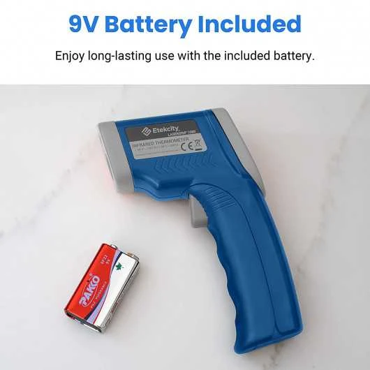 Etekcity Infrared Thermometer: Accurate Temperature Readings For Cooking, HVAC & More 6 Etekcity Infrared Thermometer: Accurate Temperature Readings For Cooking, HVAC & More - Image 6