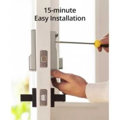 Eufy Security C210 Smart Deadbolt: WiFi-Enabled Keyless Entry With Multiple Access Methods For Maximum Home Protection -Electronics Store eufy security c210 smart lock 5 in 1 keyless entry door lock built in wifi deadbolt smart door lock no bridge required easy 10