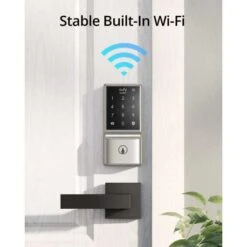 Eufy Security C210 Smart Deadbolt: WiFi-Enabled Keyless Entry With Multiple Access Methods For Maximum Home Protection -Electronics Store eufy security c210 smart lock 5 in 1 keyless entry door lock built in wifi deadbolt smart door lock no bridge required easy 11