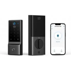 Eufy Smart Lock C220 & Video Smart Lock E330 Fingerprint, Wi-Fi Control, 6 Unlock Methods, Alexa & Google Assistant Compatible