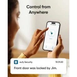 Eufy Smart Lock C220 & Video Smart Lock E330 Fingerprint, Wi-Fi Control, 6 Unlock Methods, Alexa & Google Assistant Compatible -Electronics Store eufy security smart lock c220 fingerprint keyless entry door lock built in wi fi app remote control front door smart lock 3