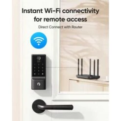 Eufy Smart Lock C220 & Video Smart Lock E330 Fingerprint, Wi-Fi Control, 6 Unlock Methods, Alexa & Google Assistant Compatible -Electronics Store eufy security smart lock c220 fingerprint keyless entry door lock built in wi fi app remote control front door smart lock 4