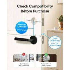 Eufy Smart Lock C220 & Video Smart Lock E330 Fingerprint, Wi-Fi Control, 6 Unlock Methods, Alexa & Google Assistant Compatible -Electronics Store eufy security smart lock c220 fingerprint keyless entry door lock built in wi fi app remote control front door smart lock 5