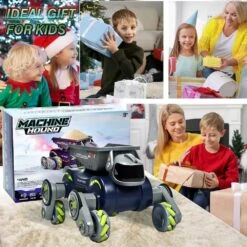 Exciting Robot Dog RC Car For Kids, Gesture Sensing, Lights, Music & Stunts, Ideal Gift For Boys & Girls Ages 5-12 -Electronics Store exciting robot dog rc car for kids gesture sensing lights music stunts ideal gift for boys girls ages 5 12 5