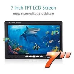 Eyoyo Portable Underwater Fishing Camera With 7'' LCD Monitor And Infrared Lights -Electronics Store eyoyo portable underwater fishing camera waterproof 1000tvl video fish finder 7 inch lcd monitor 12pcs ir infrared lights for 2