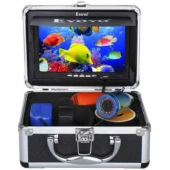 Eyoyo Portable Underwater Fishing Camera With 7'' LCD Monitor And Infrared Lights -Electronics Store eyoyo portable underwater fishing camera waterproof 1000tvl video fish finder 7 inch lcd monitor 12pcs ir infrared lights for 8