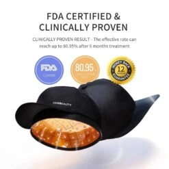 FDA-Cleared Laser Cap For Hair Growth, Treats Hair Loss With Low-Level Laser Therapy, Promotes Regrowth For Men And Women -Electronics Store fda cleared laser cap for hair growth treats hair loss with low level laser therapy promotes regrowth for men and women 5