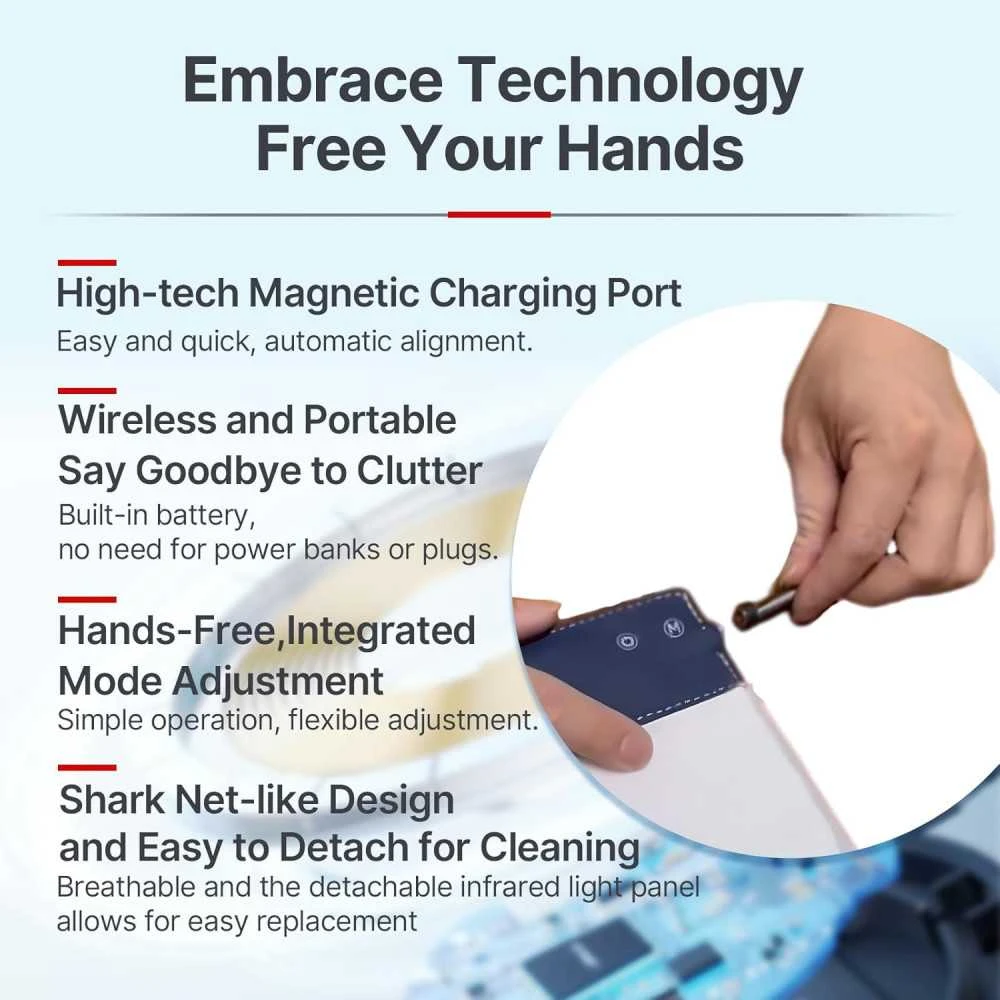 FDA-Cleared Laser Hair Growth Cap With Red Light Therapy For Men And Women, Lightweight, Rechargeable, And Easy To Use 2 FDA-Cleared Laser Hair Growth Cap With Red Light Therapy For Men And Women, Lightweight, Rechargeable, And Easy To Use - Image 2