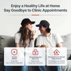 FDA-Cleared Laser Hair Growth Cap With Red Light Therapy For Men And Women, Lightweight, Rechargeable, And Easy To Use 8 FDA-Cleared Laser Hair Growth Cap With Red Light Therapy For Men And Women, Lightweight, Rechargeable, And Easy To Use -Electronics Store fda cleared laser hair growth cap with red light therapy for men and women lightweight rechargeable and easy to use 2