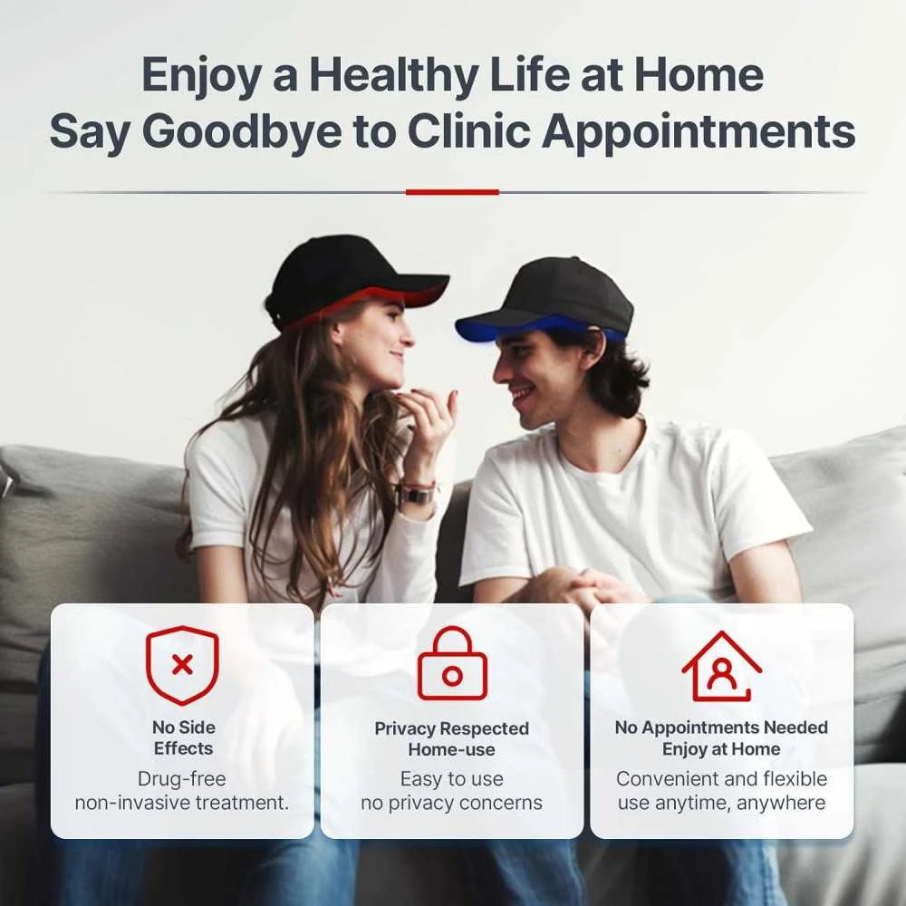 FDA-Cleared Laser Hair Growth Cap With Red Light Therapy For Men And Women, Lightweight, Rechargeable, And Easy To Use 3 FDA-Cleared Laser Hair Growth Cap With Red Light Therapy For Men And Women, Lightweight, Rechargeable, And Easy To Use - Image 3