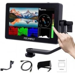 FEELWORLD F6 Plus: Transform Your Filming With 5.5" Touch Screen Precision -Electronics Store feelworld f6 plus camera touchmonitor 1 7