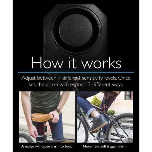Fosmon Anti-Theft Bike Alarm: Secure Your Ride With 113dB Siren 2 Fosmon Anti-Theft Bike Alarm: Secure Your Ride With 113dB Siren - Image 2