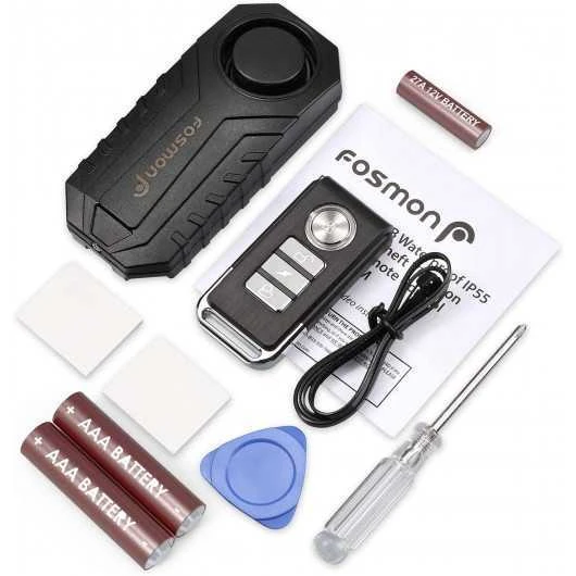 Fosmon Anti-Theft Bike Alarm: Secure Your Ride With 113dB Siren 3 Fosmon Anti-Theft Bike Alarm: Secure Your Ride With 113dB Siren - Image 3
