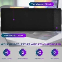 Wireless Charging Desk Pad: FutureCharger's Multifunctional Office Solution