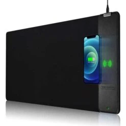 Wireless Charging Desk Pad: FutureCharger's Multifunctional Office Solution -Electronics Store futurecharger wireless charging desk pad enhance your workspace 5