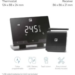 Garza Smart Wi-Fi Programmable Thermostat Control Your Home's Climate Anywhere, Anytime -Electronics Store garza smart wi fi programmable thermostat 5