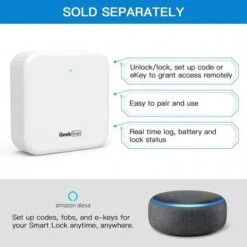 Geek Smart Fingerprint Door Lock: Keyless Security For Modern Living -Electronics Store geek smart l b400 the smart door lock 1 3