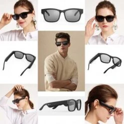 GELETE Smart Bluetooth Sunglasses: Music & Calls On The Go -Electronics Store gelete the bluetooth glasses 1 4