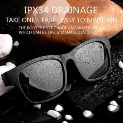 GELETE Smart Bluetooth Sunglasses: Music & Calls On The Go -Electronics Store gelete the bluetooth glasses 1 5