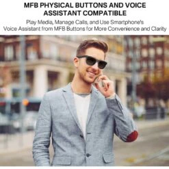 GenXenon Smart Bluetooth Sunglasses With UV400 Polarized Lenses, Voice Control -Electronics Store genxenon smart bluetooth sunglasses with uv400 polarized lenses voice control 2