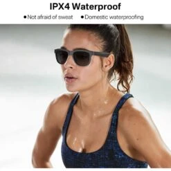 GenXenon Smart Bluetooth Sunglasses With UV400 Polarized Lenses, Voice Control -Electronics Store genxenon smart bluetooth sunglasses with uv400 polarized lenses voice control 3