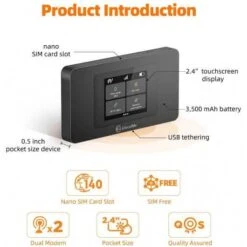 Global WiFi On The Go: GlocalMe DuoTurbo 4G LTE Mobile Hotspot