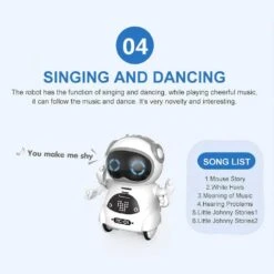 GoolRC 939A Pocket Robot Interactive Voice Recognition Singing Dancing Mini Robot -Electronics Store goolrc 939a pocket robot interactive voice recognition singing dancing mini robot 5