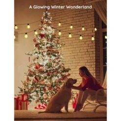 "Govee Smart Outdoor String Lights: Illuminate Your Space With Style -Electronics Store govee h7011191 outdoor led string light 4