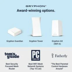 Next-Gen Security And Speed: Gryphon AX Mesh WiFi 6 Router 28 Next-Gen Security And Speed: Gryphon AX Mesh WiFi 6 Router -Electronics Store gryphon ax advanced security and parental control wifi system 12