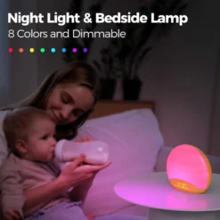 REACHER Sunrise Alarm Clock: Wake Up Light, Sound Machine, And Night Light