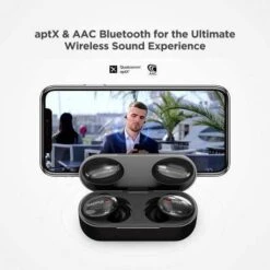 1MORE Stylish True Wireless Earbuds: Crystal-Clear Sound & ANC -Electronics Store headphones 1more true wireless anc listen in a new way 1more true wireless anc with their optimized qualcomm chipset delivers ex 6